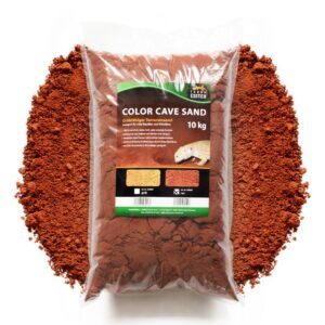 Color Cave Sand - grabfähiger Höhlensand - 10 kg - Rot