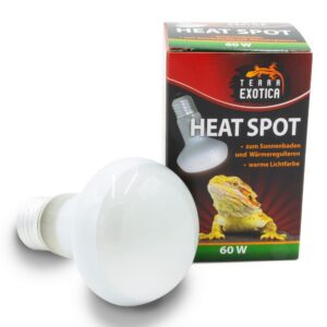 Heat Spot 60W 5er Pack Terrarium Wärmelampe Reflektorstrahler E27 Sonnenplatz