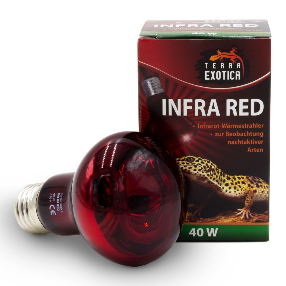 5er Pack 5 Stück Infrarot Reflektorstrahler E27 40/60/100W Terrarium Wärmelampe